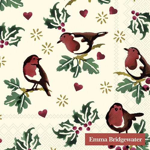 Cocktail Napkins Little Robin